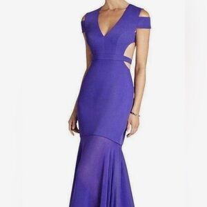 BCBGMAXAZRIA Ava Cutout Gown Size 2